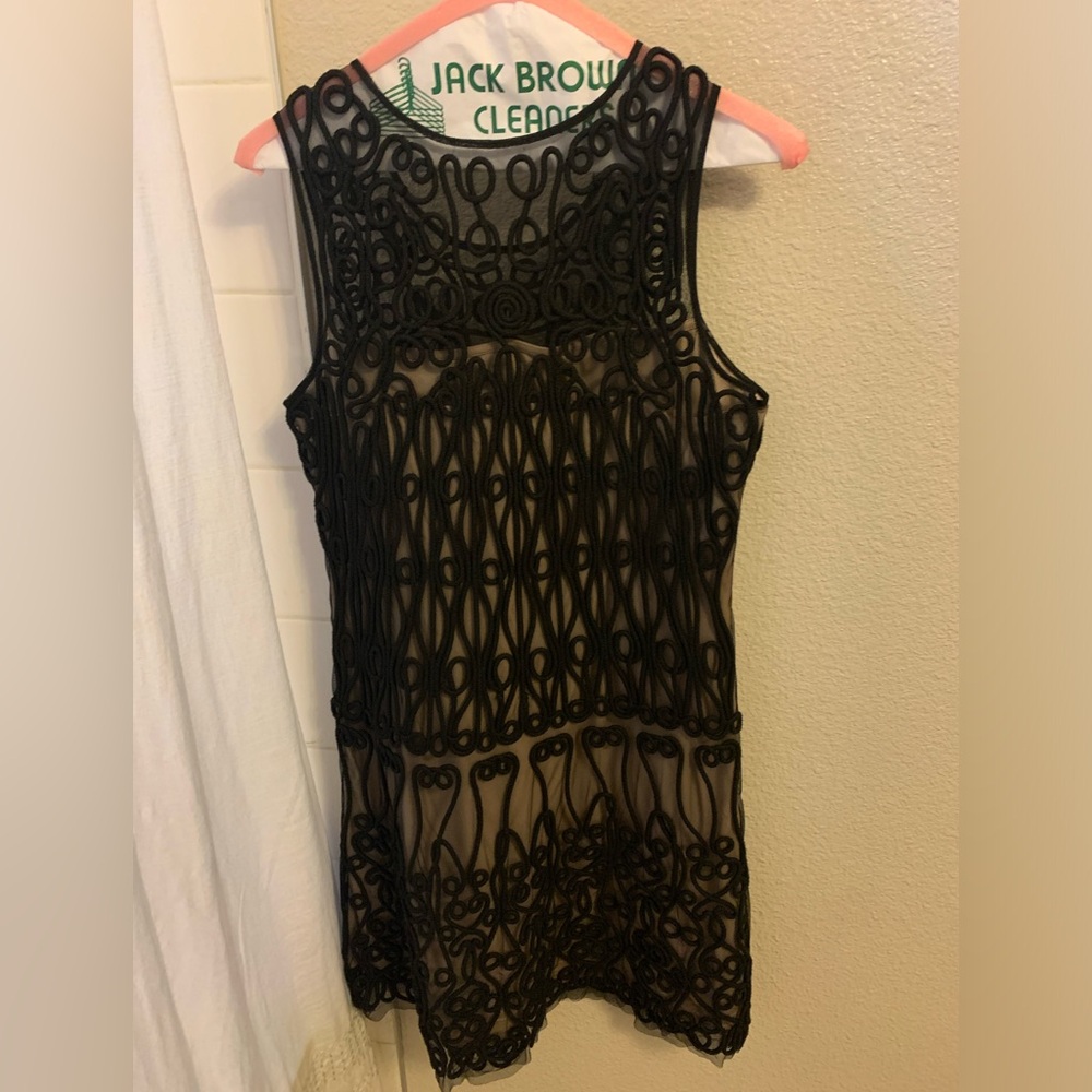 Aidan Hard Corded Cocktail Dress